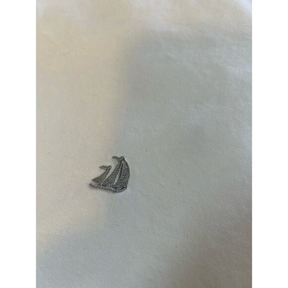 New! J. Crew Embroidered Broken In Chino Shorts Cream Gray Sailboat Sz 38 - Picture 2 of 10